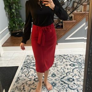Banana republic suit skirt